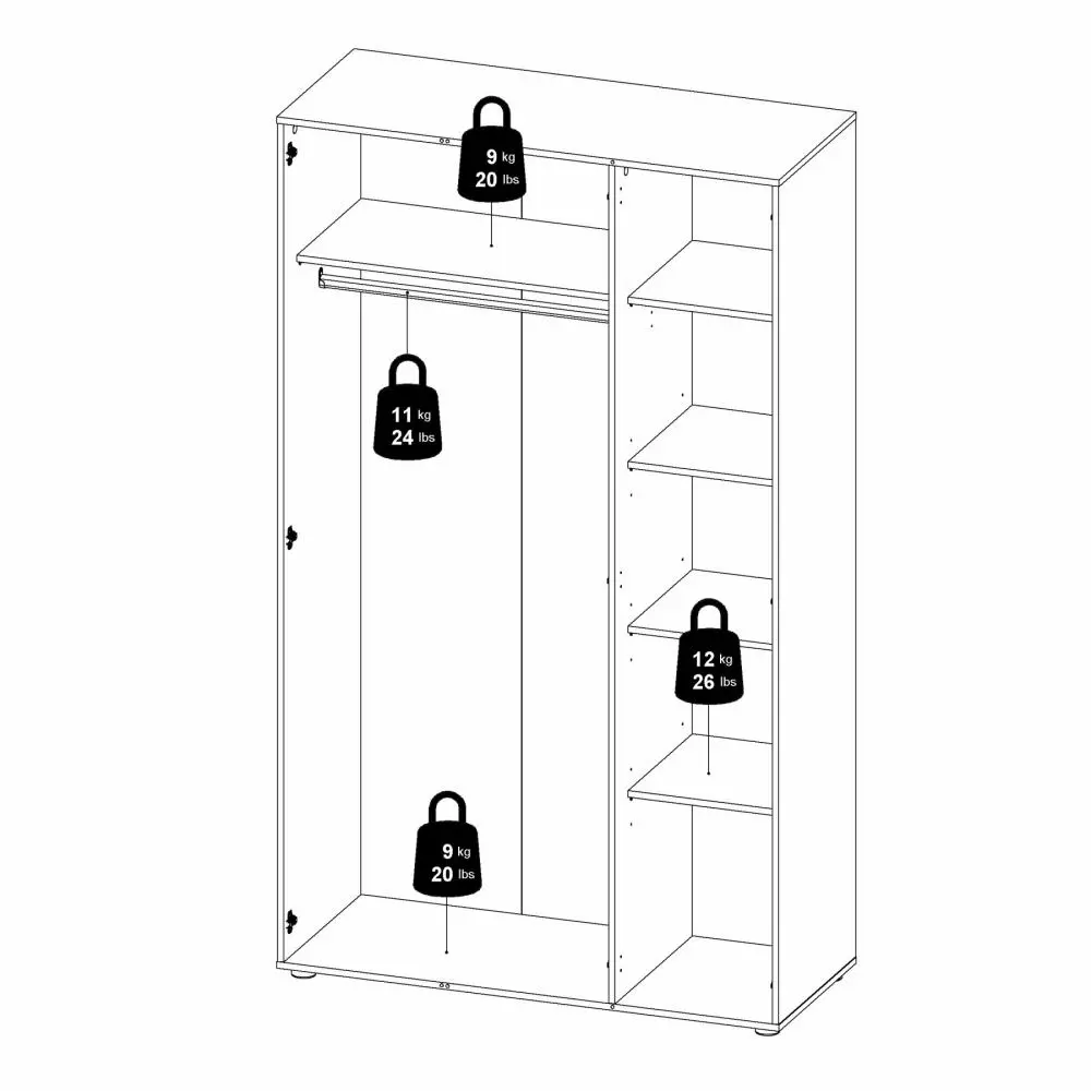 armadio fine elegante