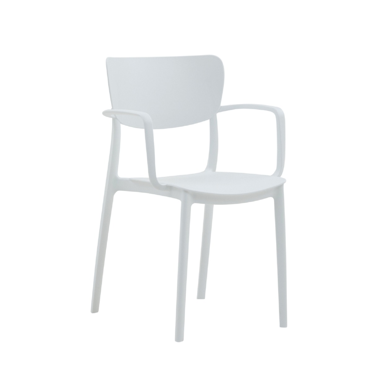 Sedia moderna da giardino nuova