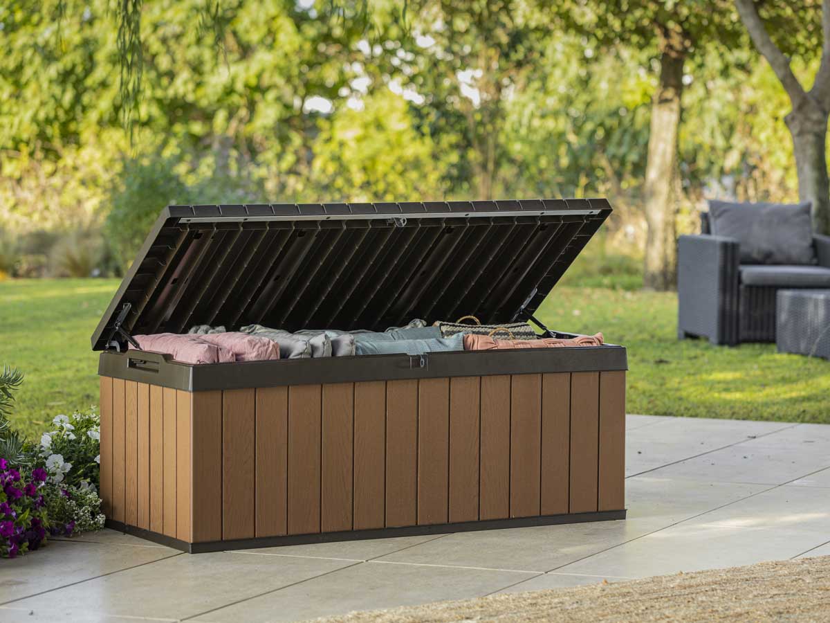 Baule porta oggetti da esterno Cerro, capacità 380L