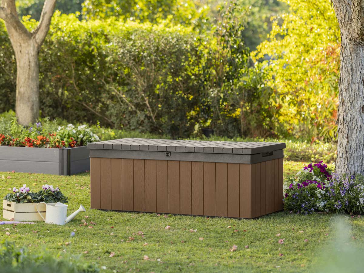 Baule porta oggetti da esterno Cerro, capacità 380L