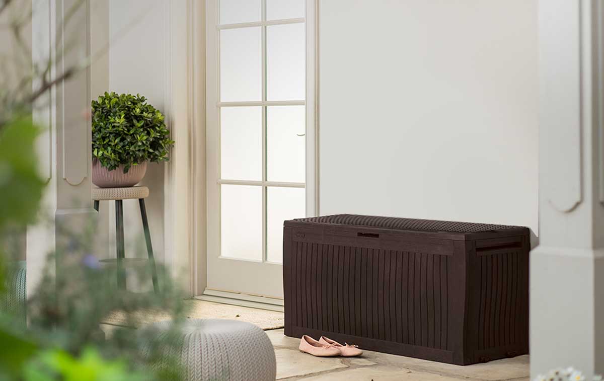 Baule per esterni Sequoia, Marrone