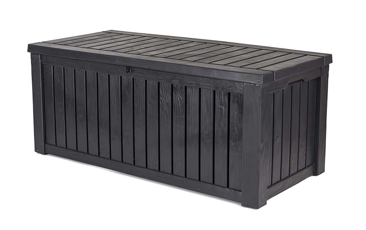 Baule porta oggetti da esterno, Tiglio marrone