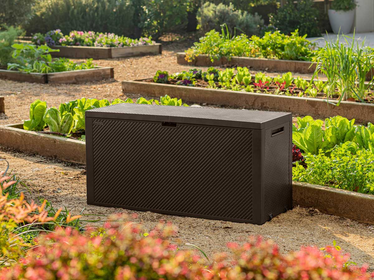 Baule per esterni Olivo, marrone