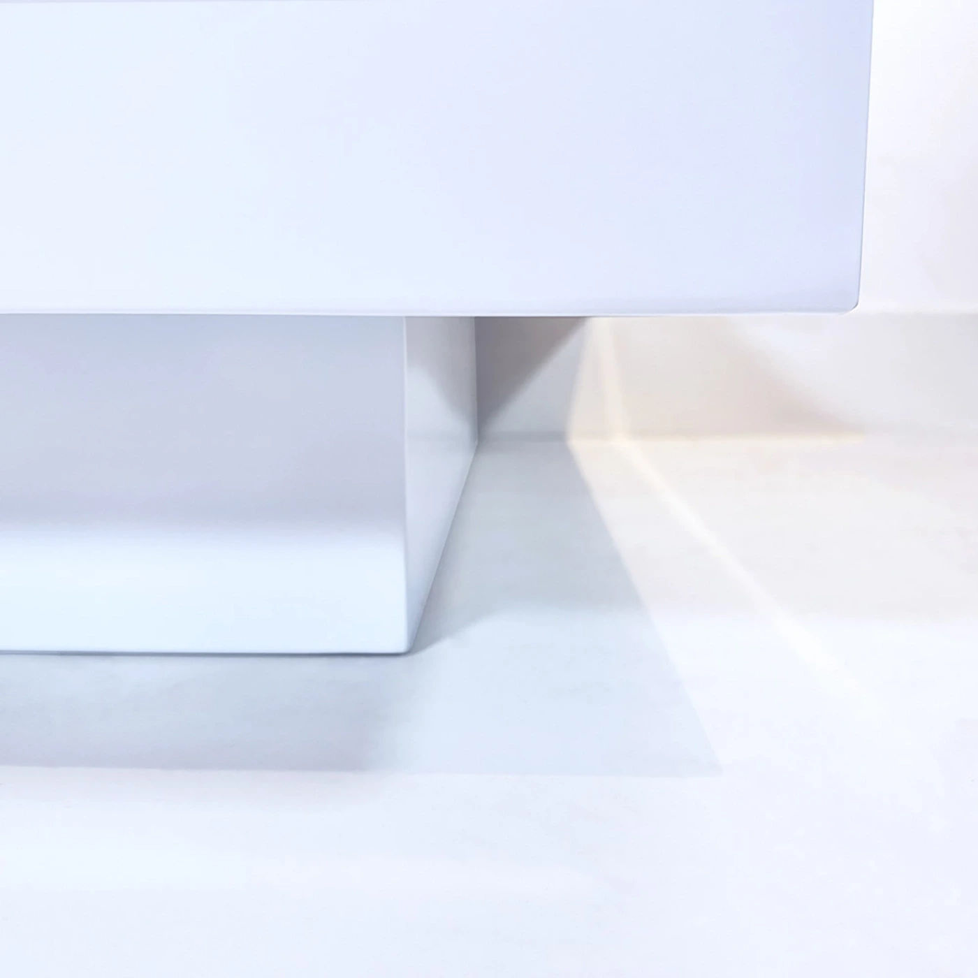 Camino a bioetanolo per interno, Bianco, 70x70x35 h cm Zenzero Shop