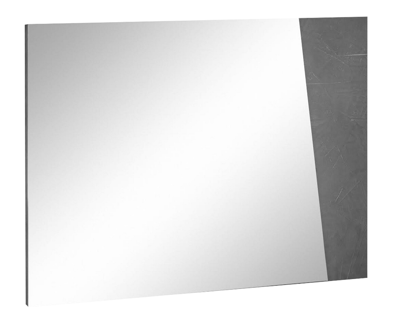 ACQUISTA ANCHE TU Madia moderna, 2 ante e vano a giorno con mensola, finitura Ossido e Beton