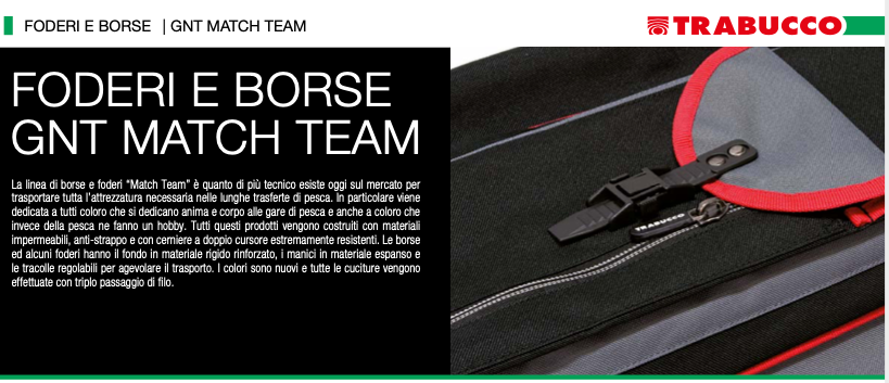 Borsa Trabucco Match Ro 4+1 Gnt Match Team
