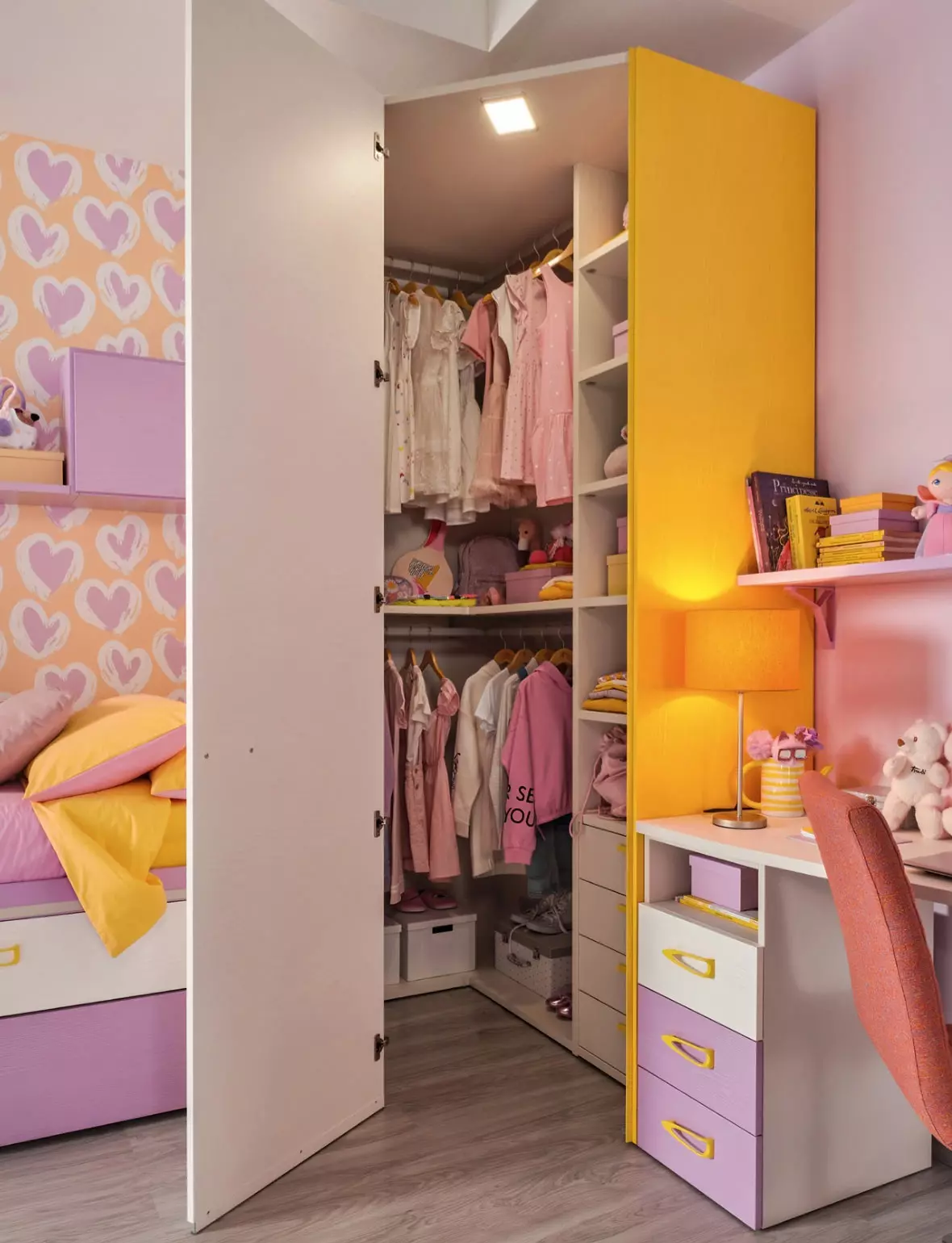 cabina bianco frassinato