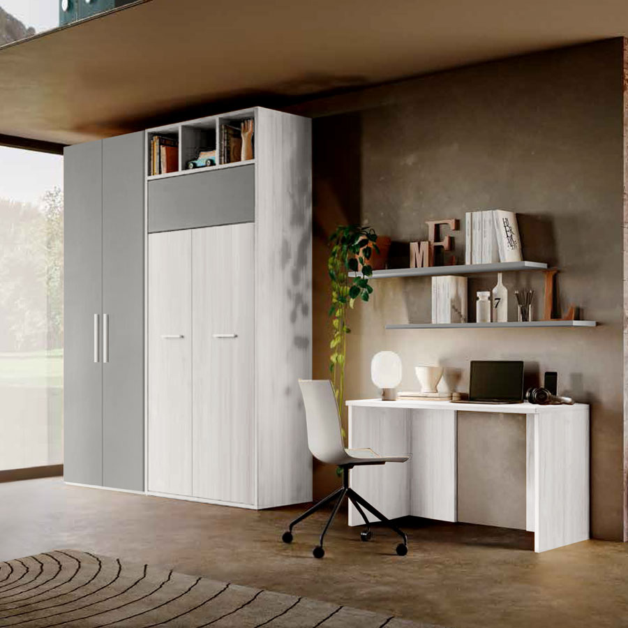 cameretta completa singola salvaspazio