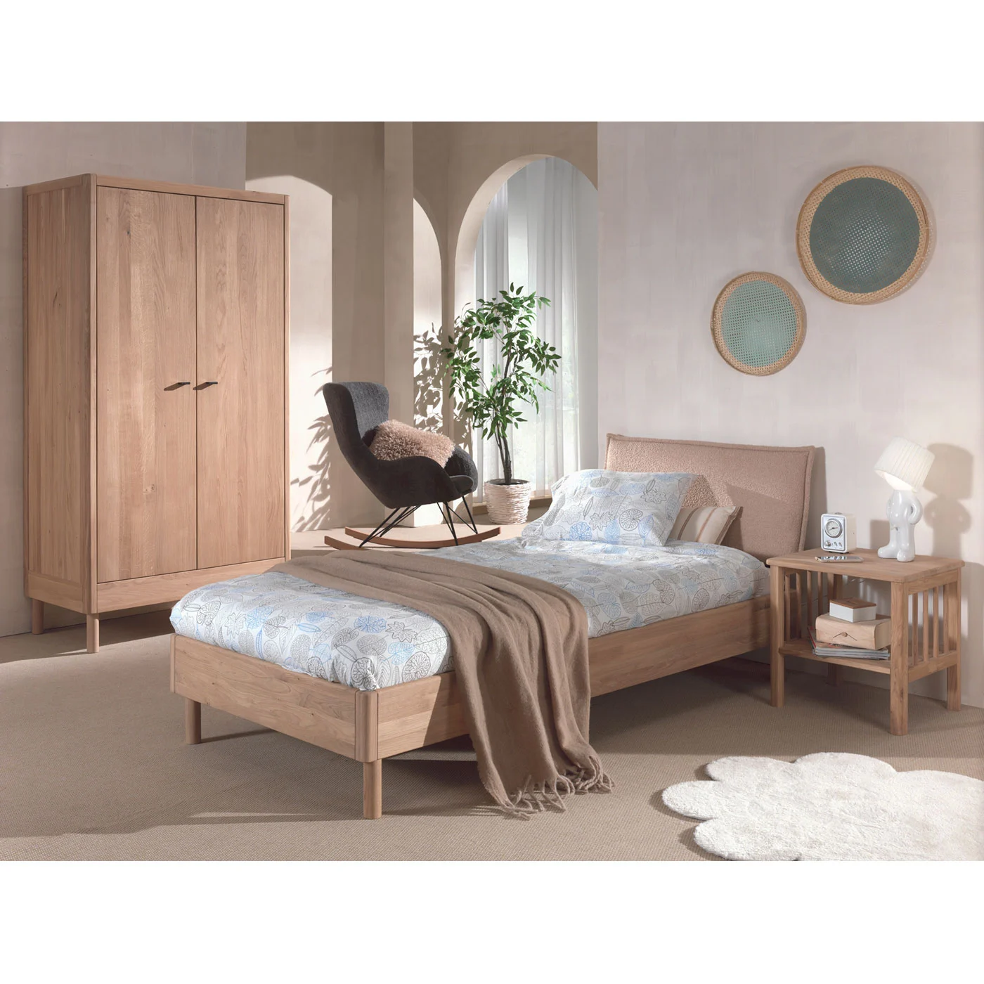 cameretta colore rovere