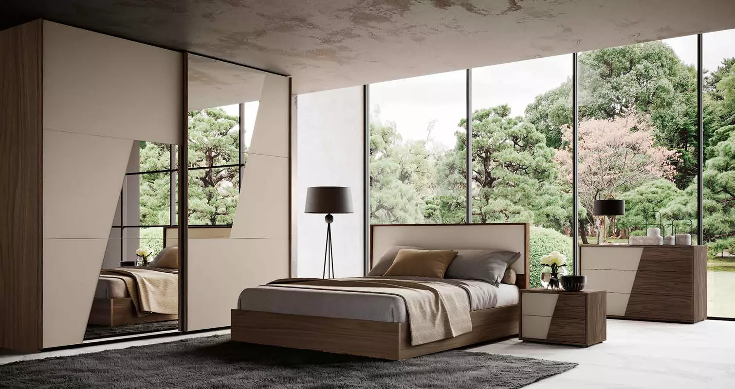 camera completa noce e visone