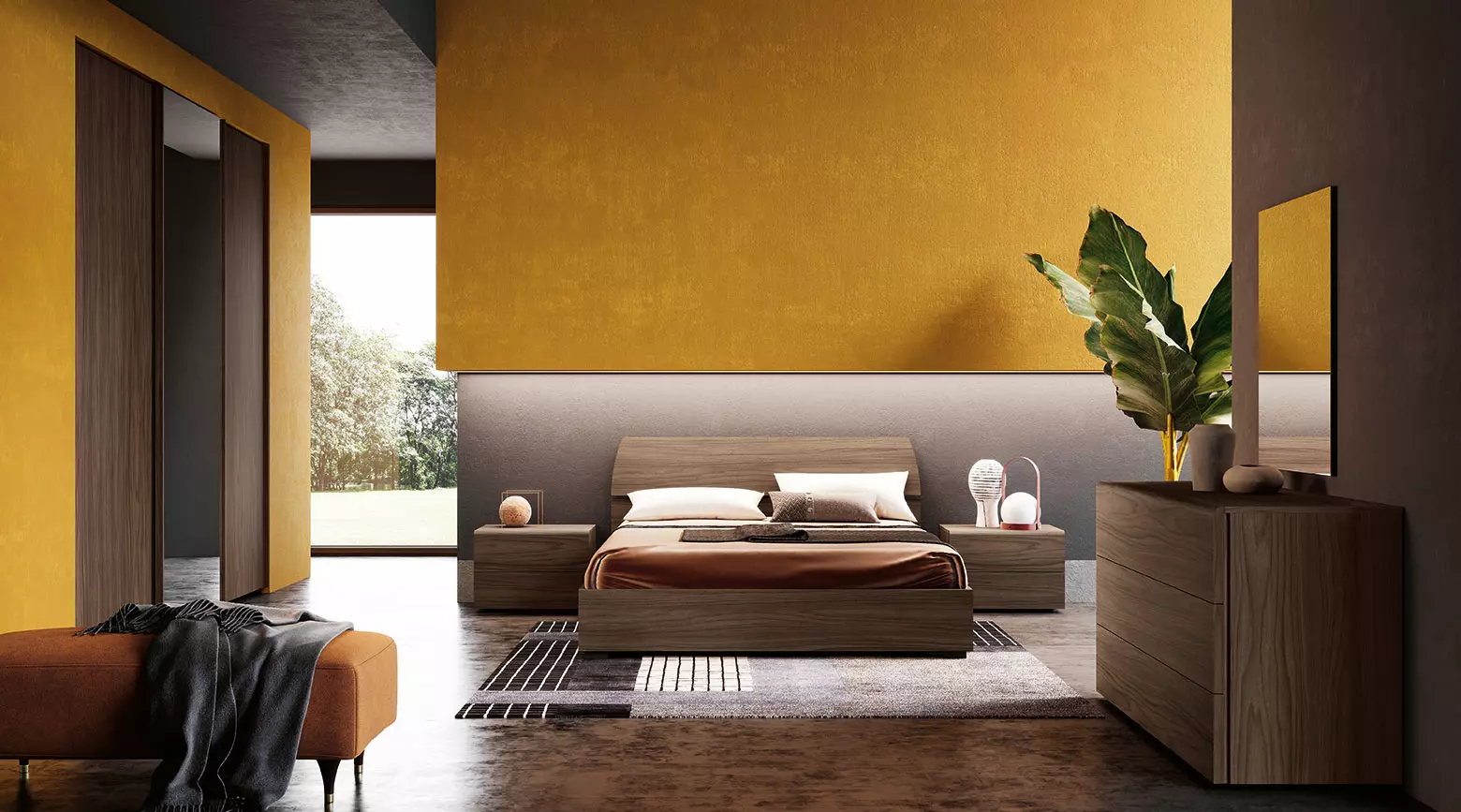 camera noce moro matrimoniale completa