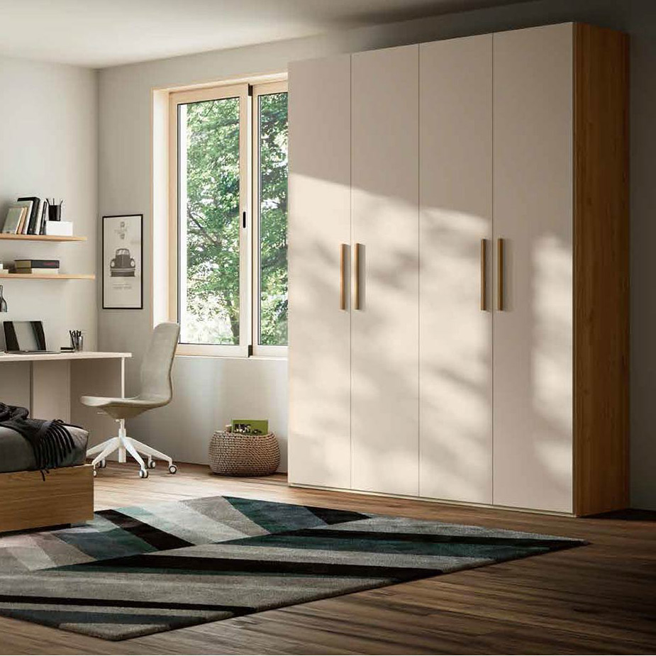armadio per cameretta con ante battenti orzo