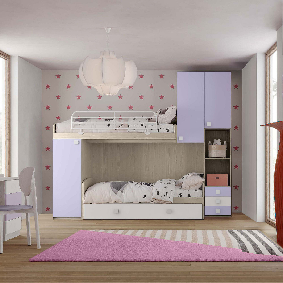 letto a castello 3 posti