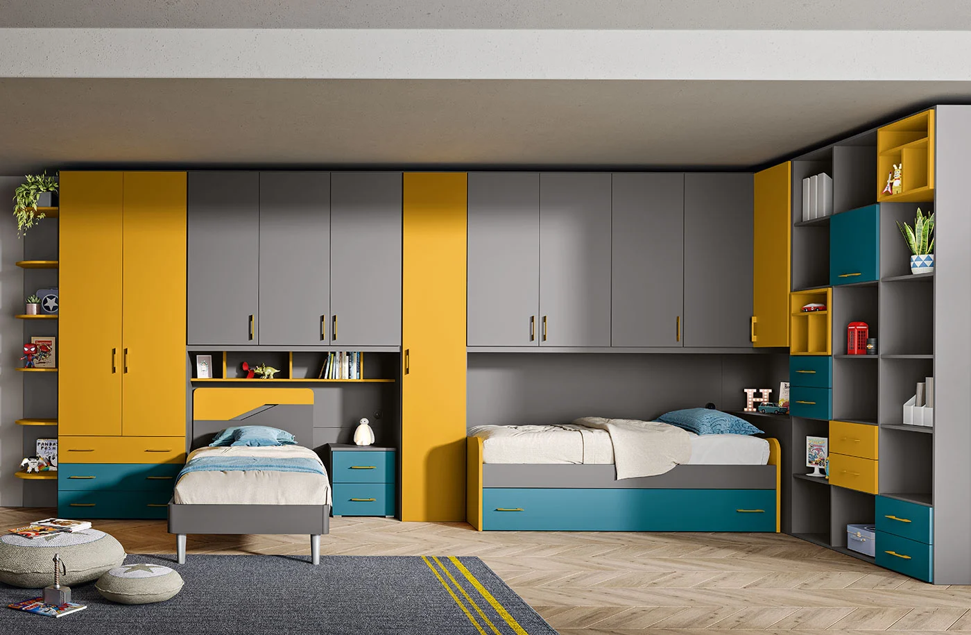 cameretta ponte 3 posti