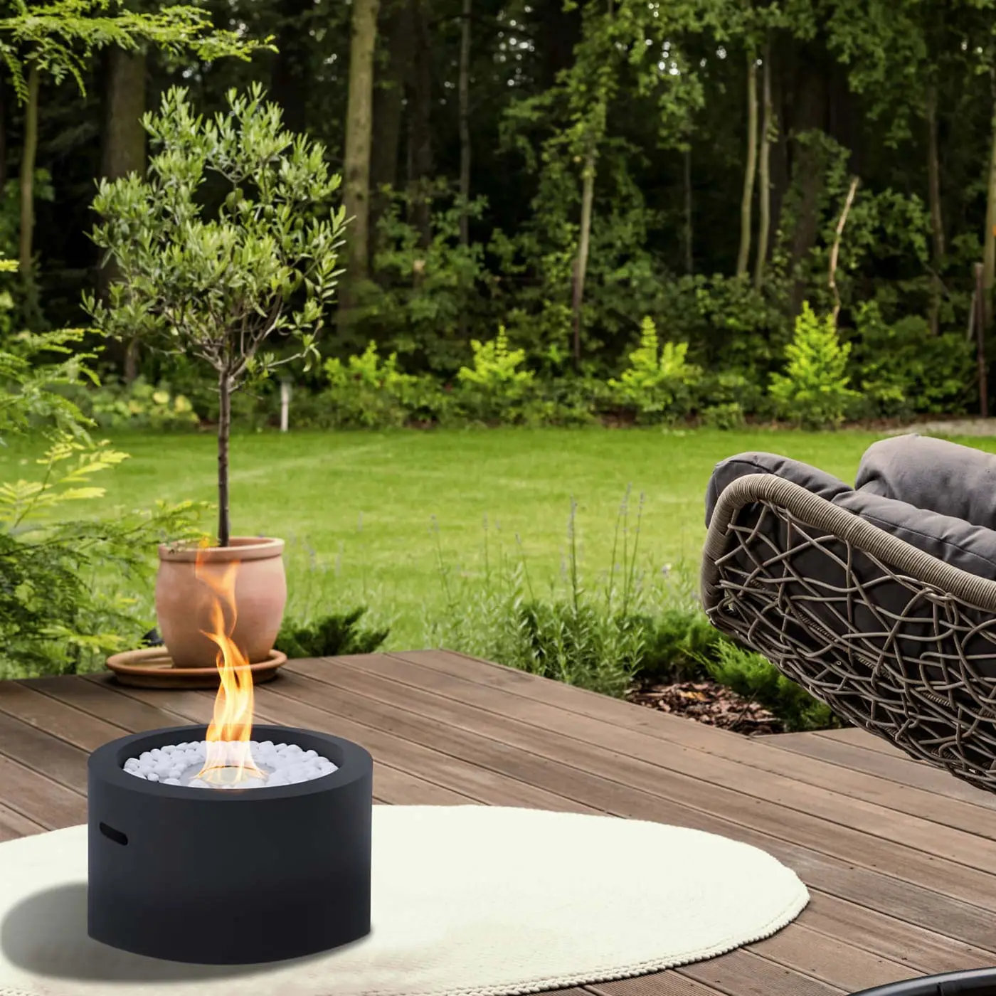 camino bioetanolo nero in promo 