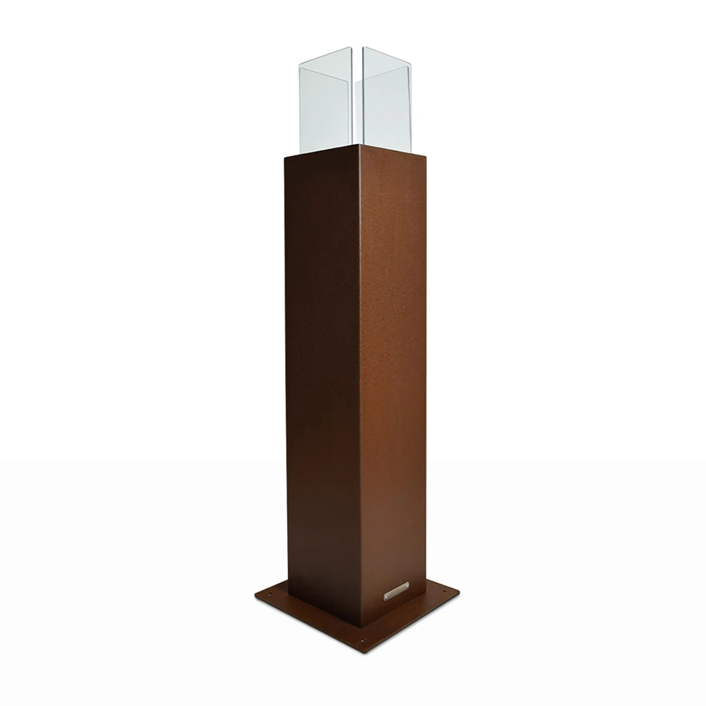 Camino ruggine a bioetanolo da esterno 