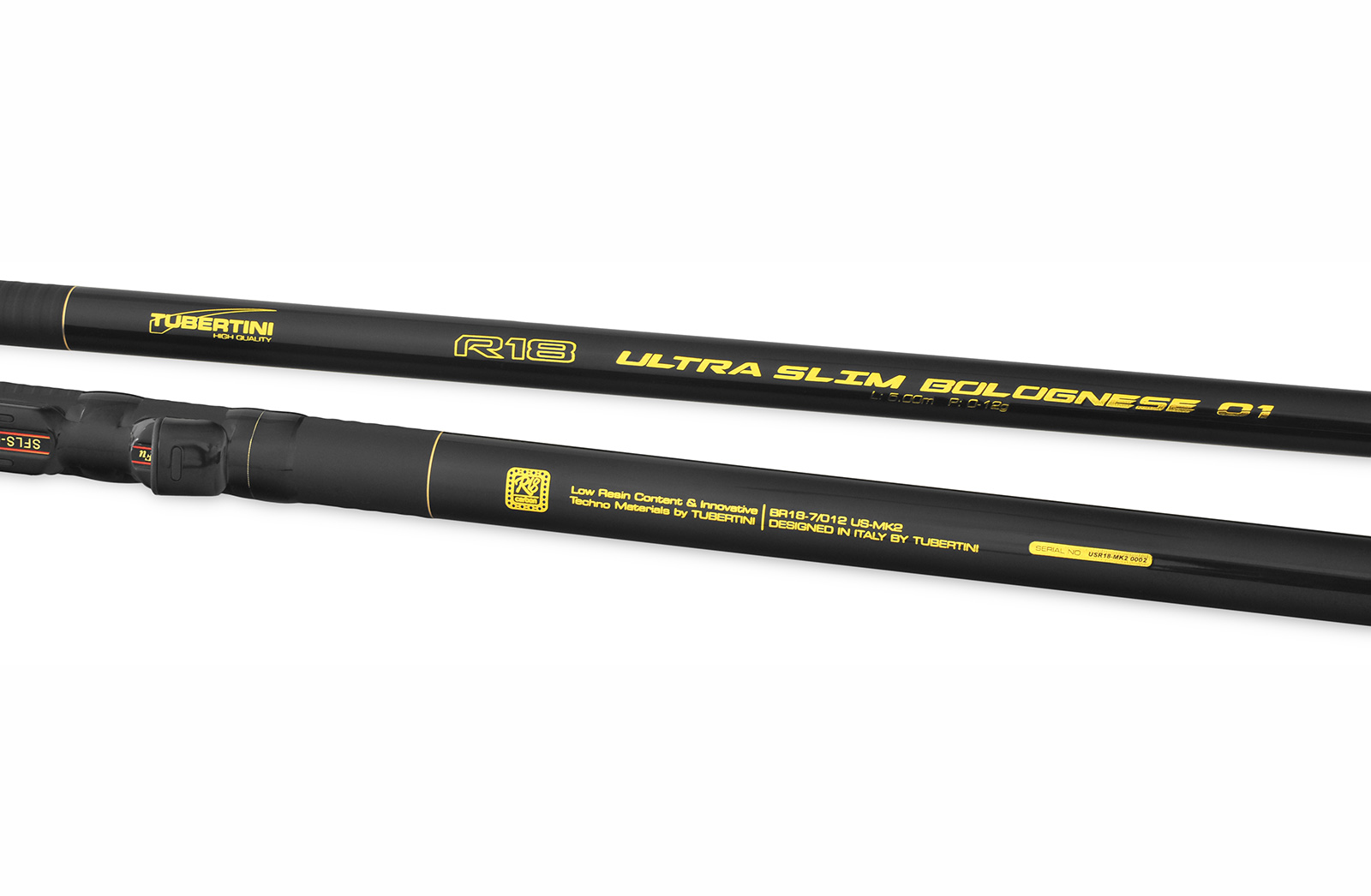 Tubertini R18 Ultra slim 01, pesca bolognese, 02601XX