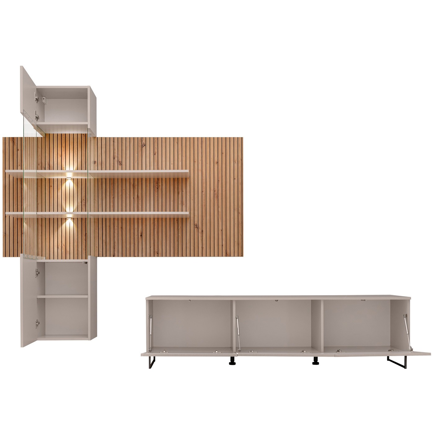 parete attrezzata in sconto 