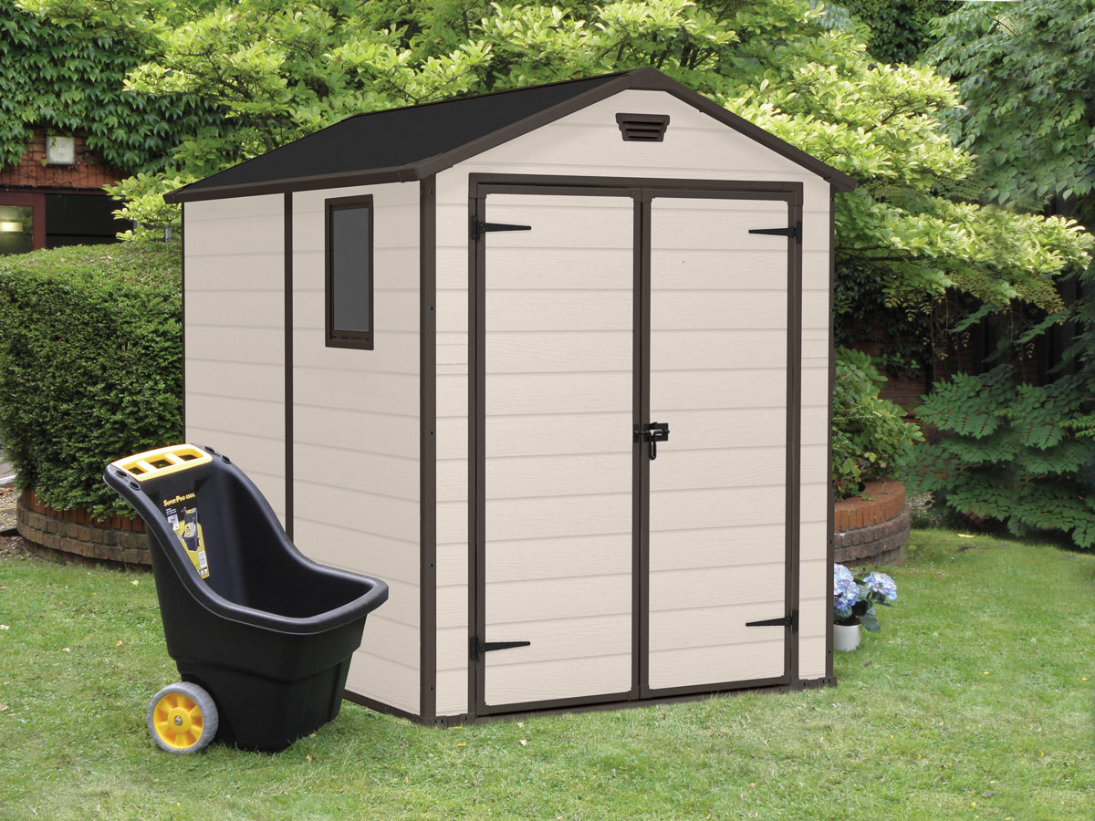 Casetta da esterno medio grande, Beige, Magnolia