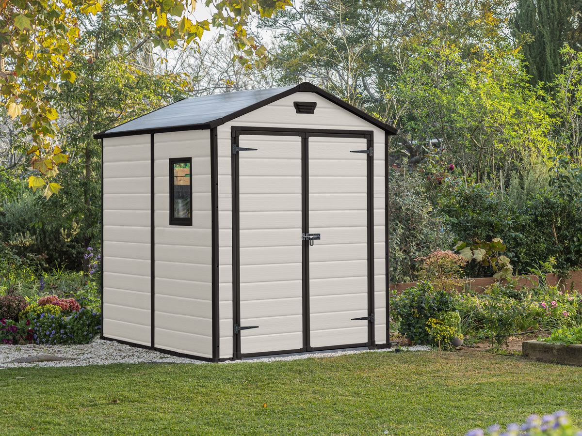 Casetta da esterno medio grande, Beige, Magnolia