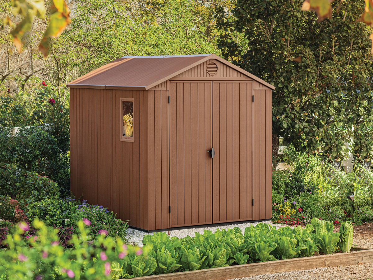 Casetta da esterno, grandi dimensioni, Rosa