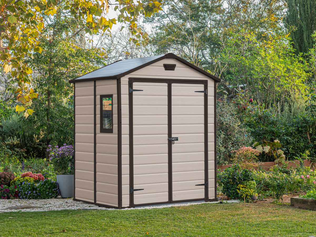 Casetta da esterno Beige, medie dimensioni, Magnolia