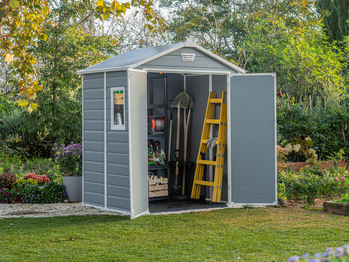 Casetta da esterno Grigia, medie dimensioni, Magnolia