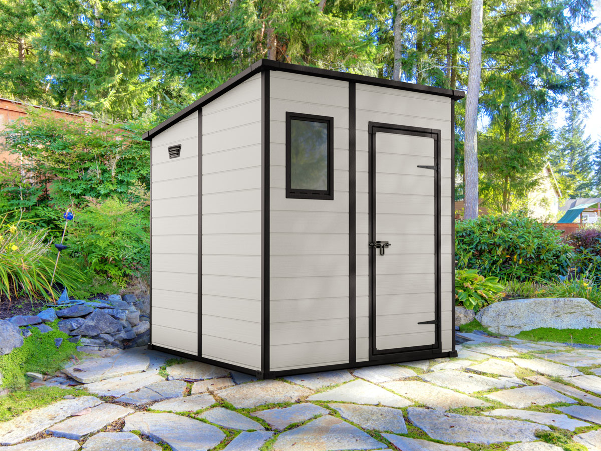 Casetta da esterno Beige, Magnolia, dimensioni medie