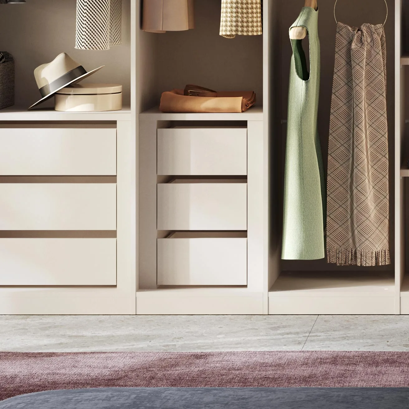 cassettiera armadi stretta