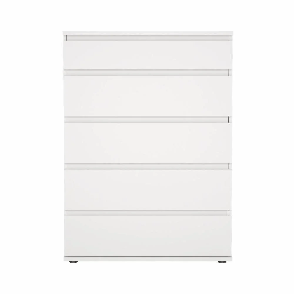 cassettiera bianca zona living 