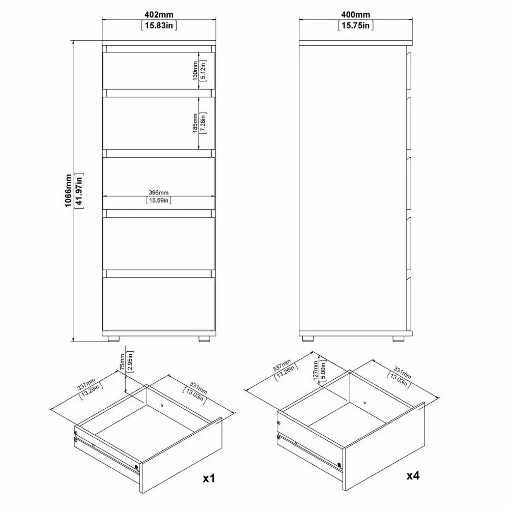 cassettiera economica 
