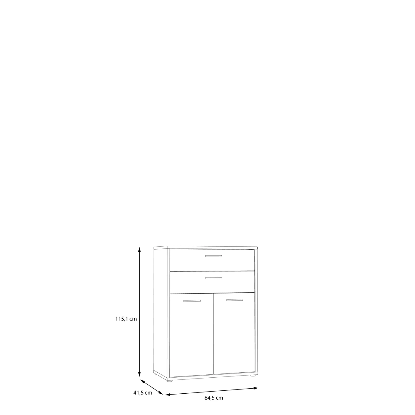 Cassettiera in sconto