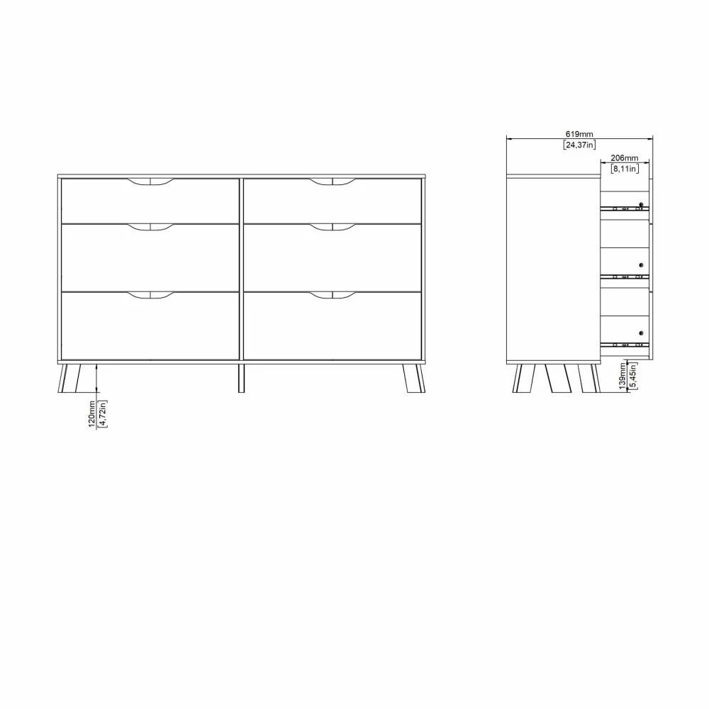 cassettiera capiente 
