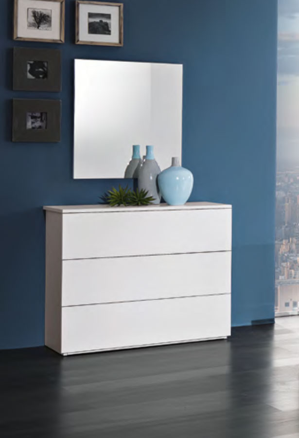 Comò ELISA a tre cassettii