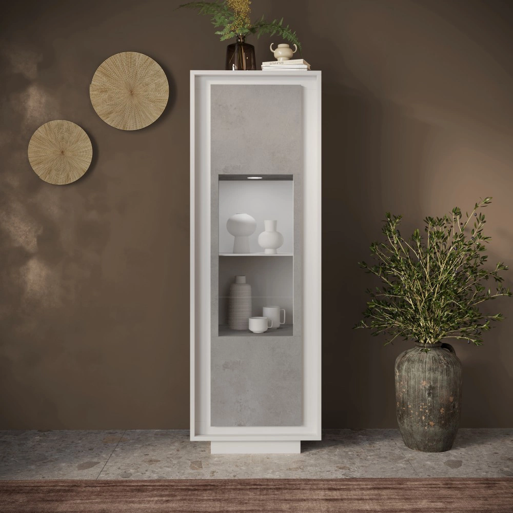 colonna 1 anta vetro beton