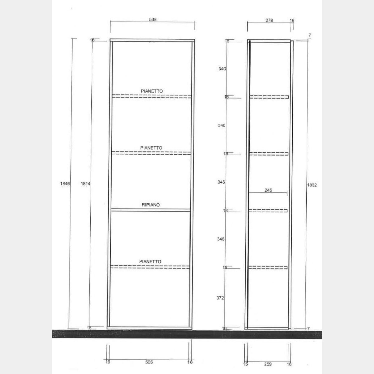 colonna a terra cadiz