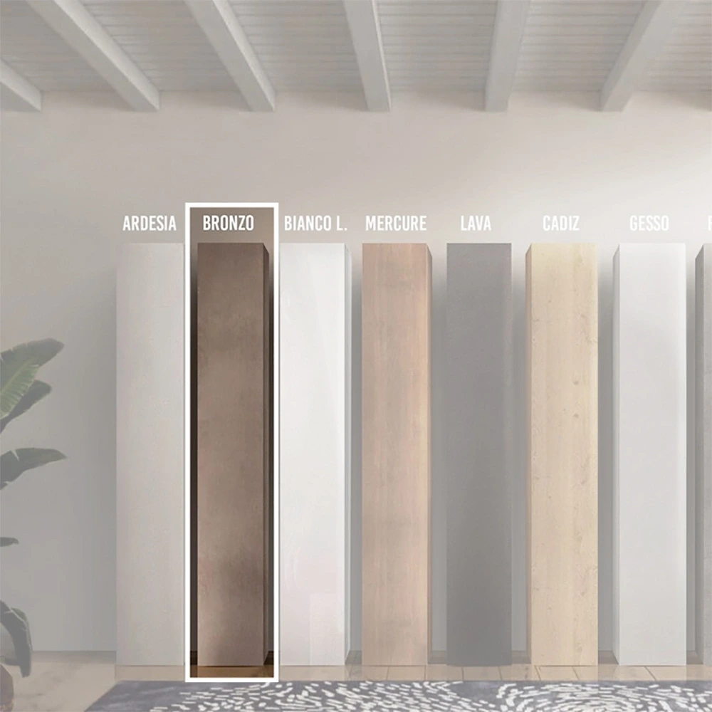 colonna stretta bronzo