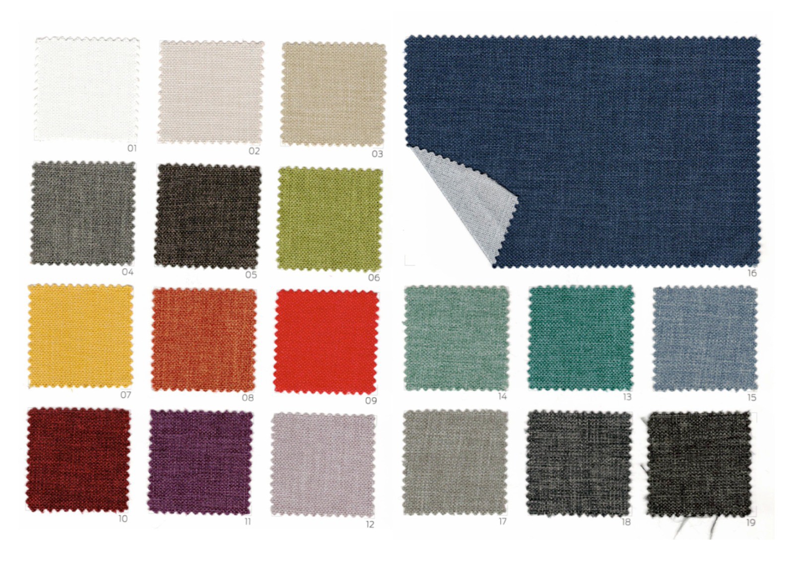 Letto matrimoniale Iris, imbottito con tessuto colore Bianco