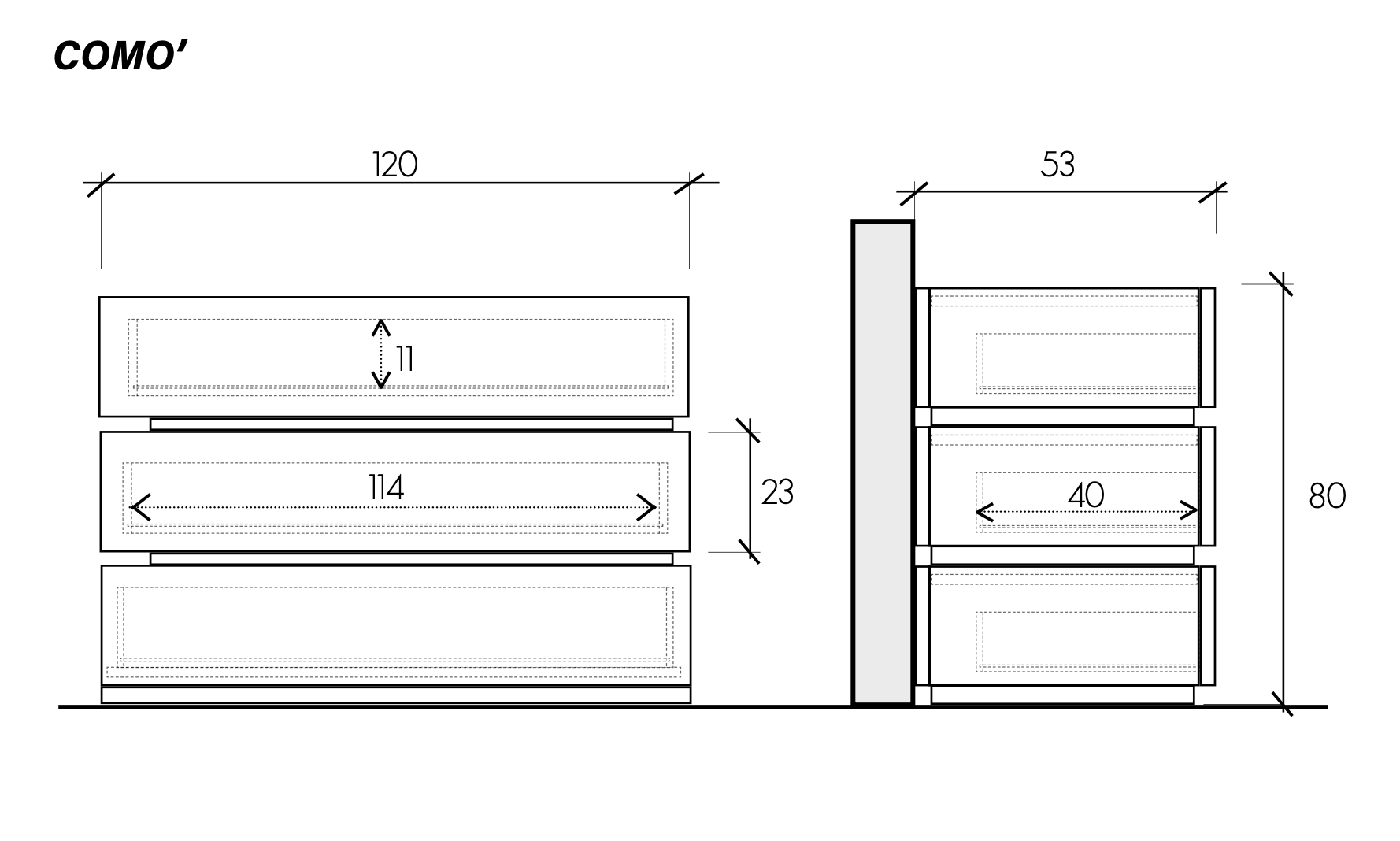 Camera matrimoniale moderna, Noce caramello e Cashmere