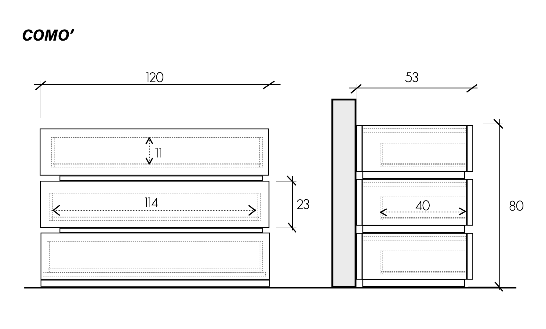 Camera matrimoniale con letto cannettato, Bronzo e Mercure