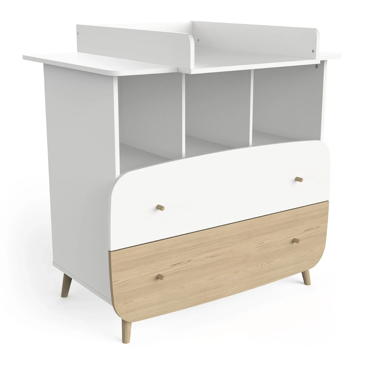 cameretta con culla bianca