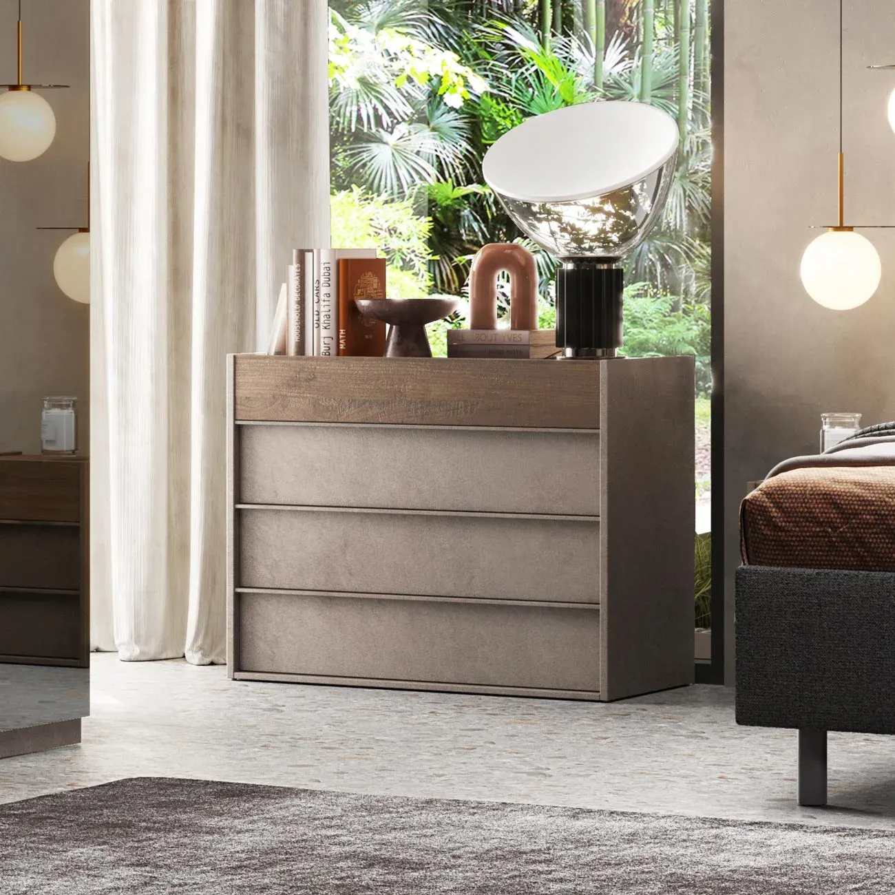 offerta camera con letto blu