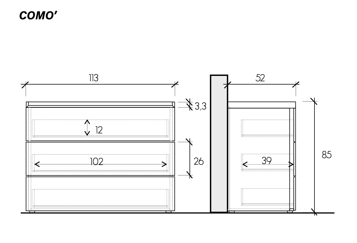 Camera matrimoniale con letto imbottito Terracotta, Cashmere e Noce caramello