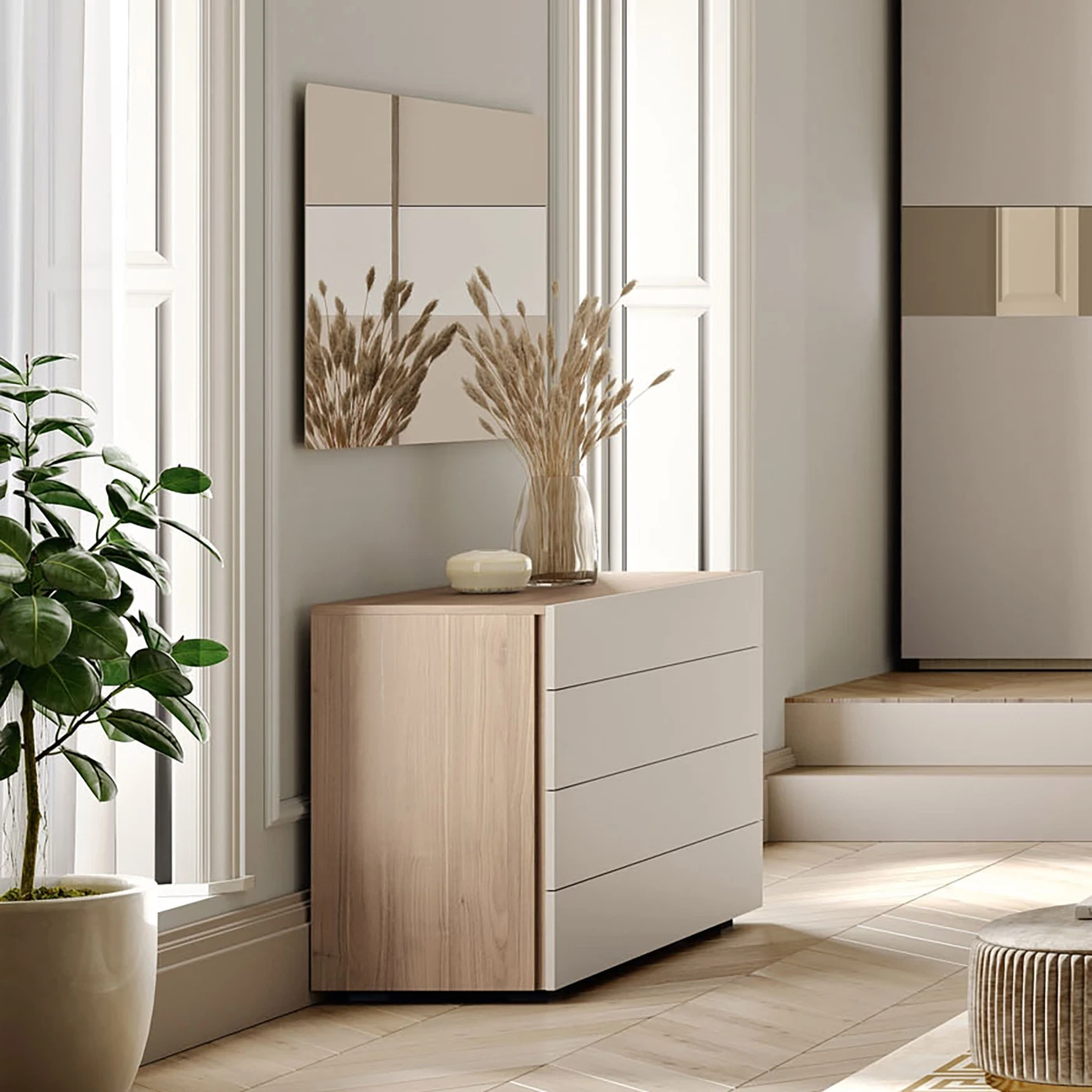 Camera matrimoniale, Sequoia honey e Corda, collezione Apache Zenzero Shop