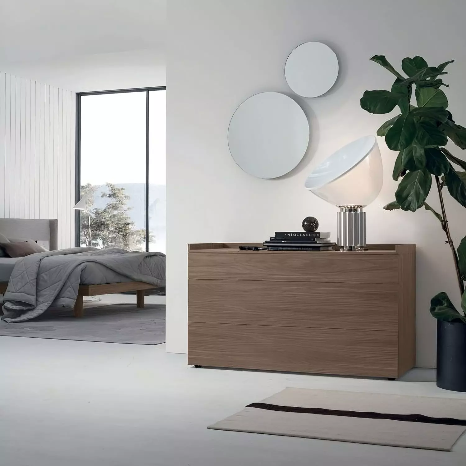 comò noce ambra sir