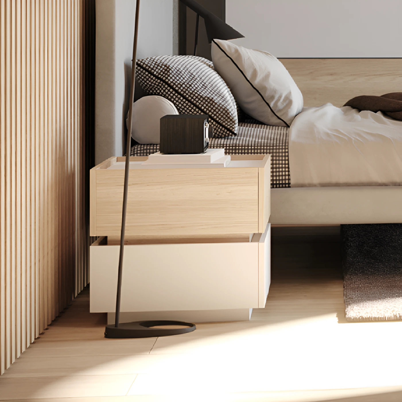 comodini rovere offerta