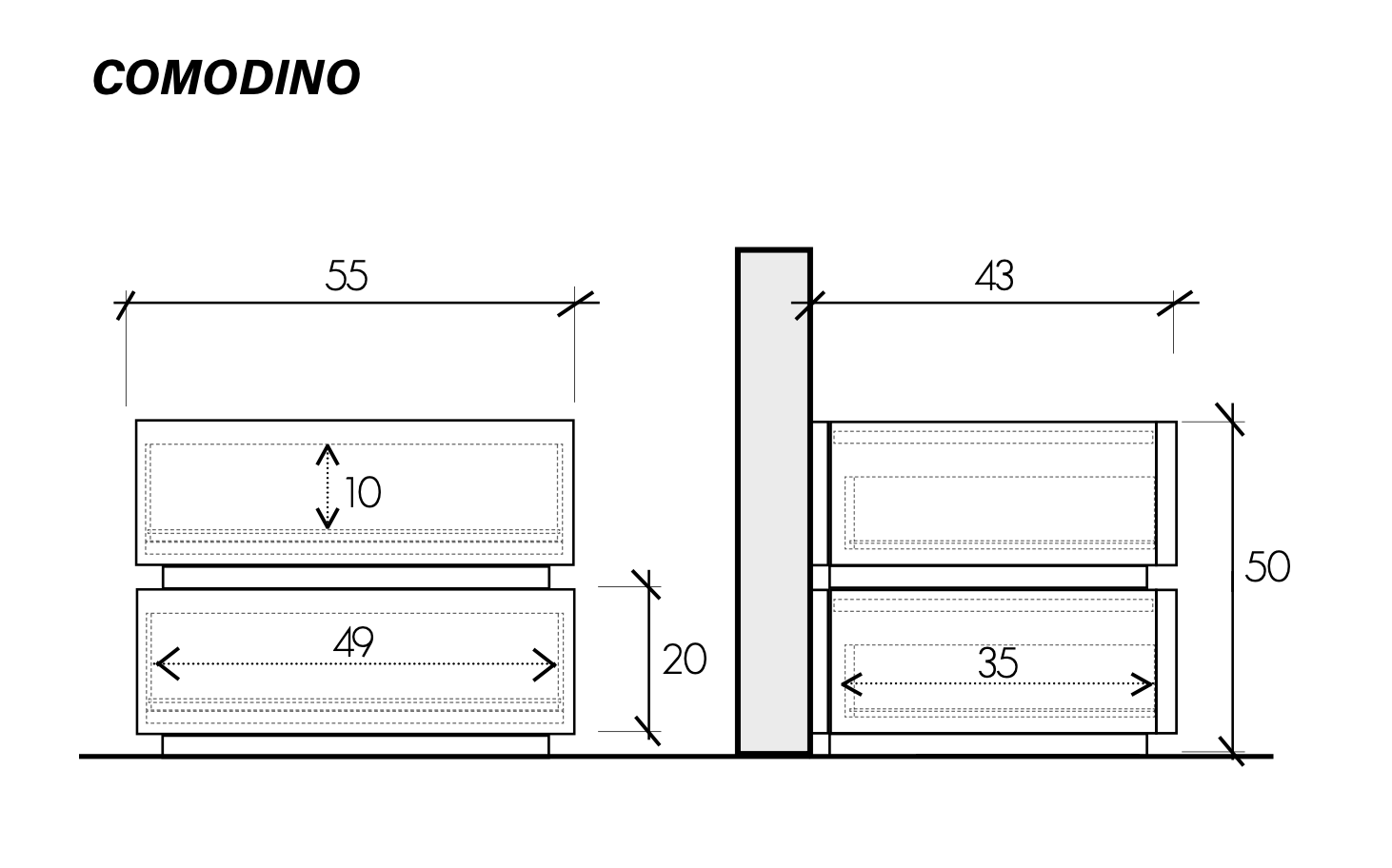 Camera matrimoniale cannettato Cadiz, Cashmere e Beige