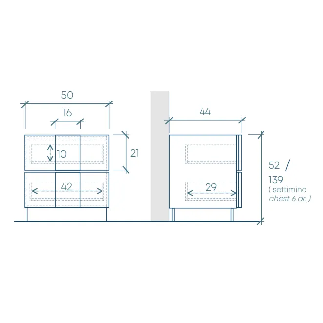 camera da letto ardesia