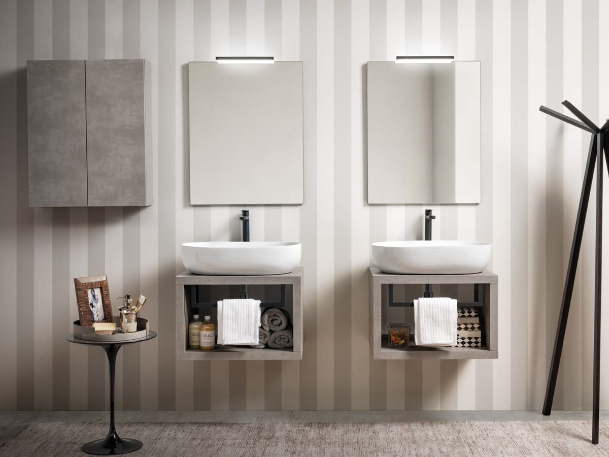 Mobiletti da bagno moderni, Niagara 4 Bis