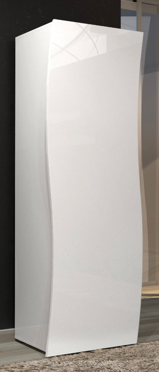 Offerta spazioso Guardaroba da ingresso, finitura Bianco laccato lucido